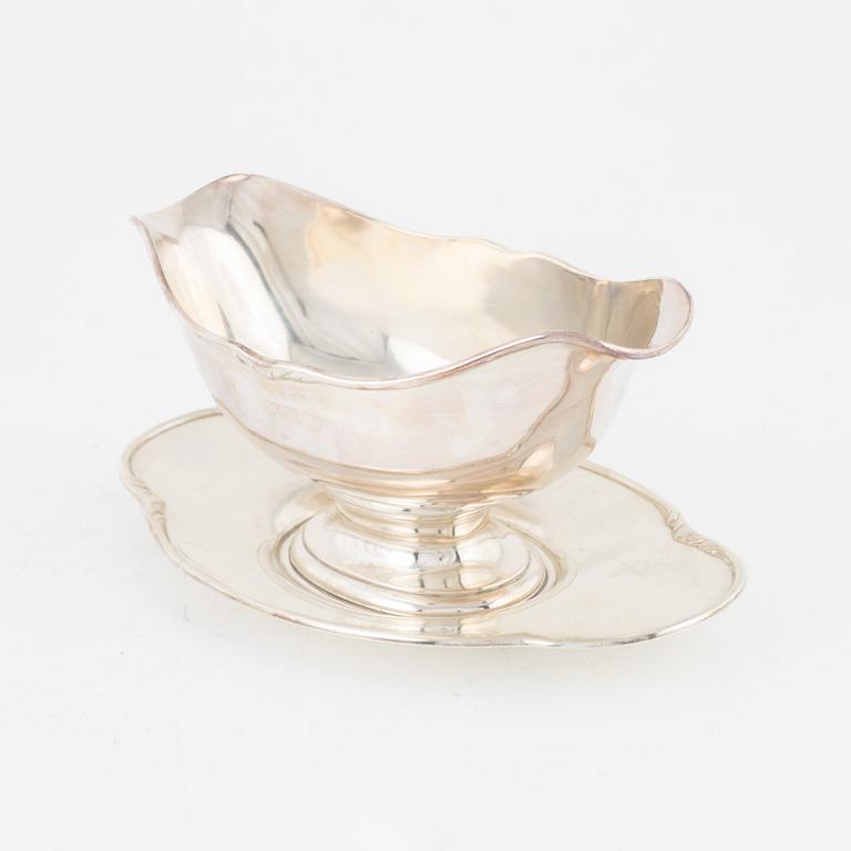 W.A. Bolin, a silver bowl, Stockholm 1930.