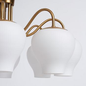 Harald Notini, a ceiling lamp, model '11901', Arvid Böhlmarks Lampfabrik, Sweden, 1950s.