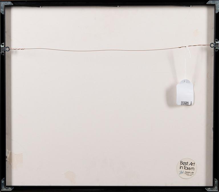 PUUPIIRROS, Kiina, signeerattu, päivätty ja numeroitu Zhou Xing Hua 1986, II 38/200.