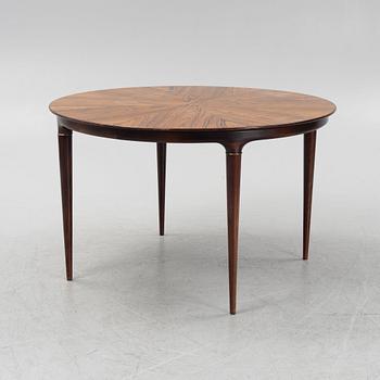 Svante Skogh, a 9-piece 'Cortina' dining group, Seffle Möbelfabrik, Säffle, Sweden, 1950's/60's.
