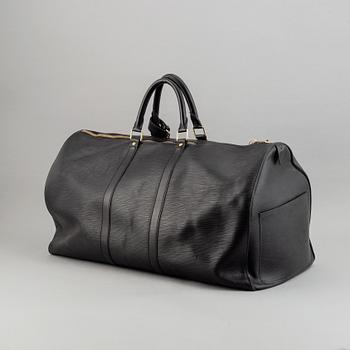 Louis Vuitton, a black Epi 'Keepall 55' weekend bag, 2004.