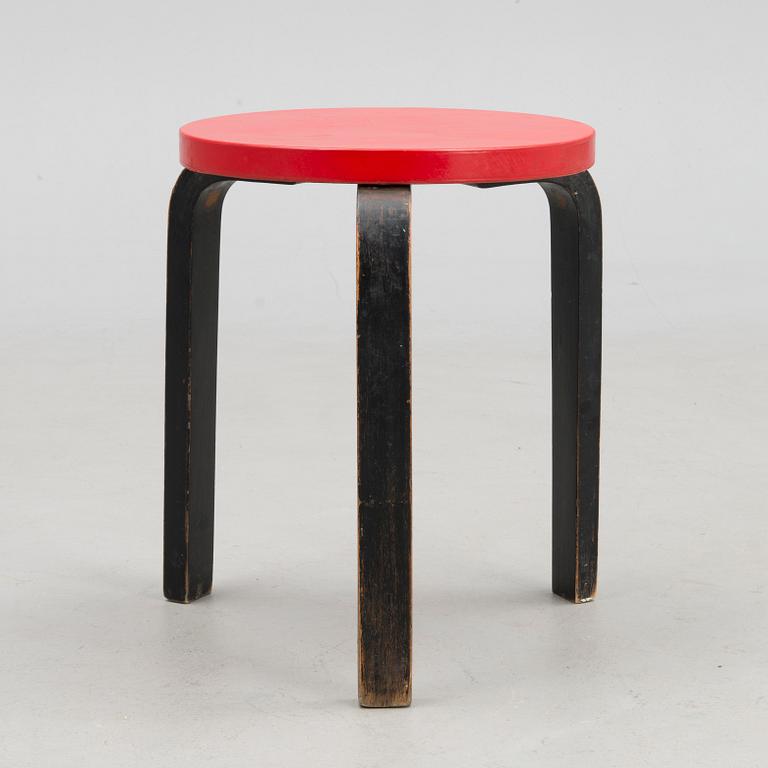 A late 1930s "60" stool for O.Y. Huonekalu-ja Rakennustyötehdas A.B. Finland.