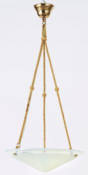 AMPEL, glas, Pierre Maynadier, Frankrike, art deco, 1930-tal.