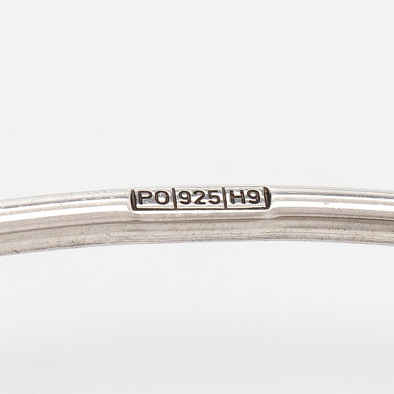 Pekka Piekäinen, necklace, bracelet and brooch, silver, Platinoro, Turku 2000 - 2009.