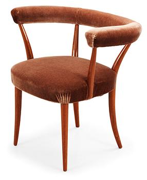 439. A Josef Frank mahogany armchair,