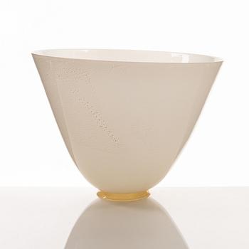 Skål, glas, troligtvis Murano, Italien.