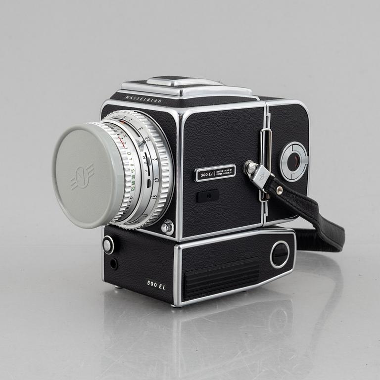 A Hasselblad 500EL camera from Viktor Hasselblad AB, Sweden, 1970's.