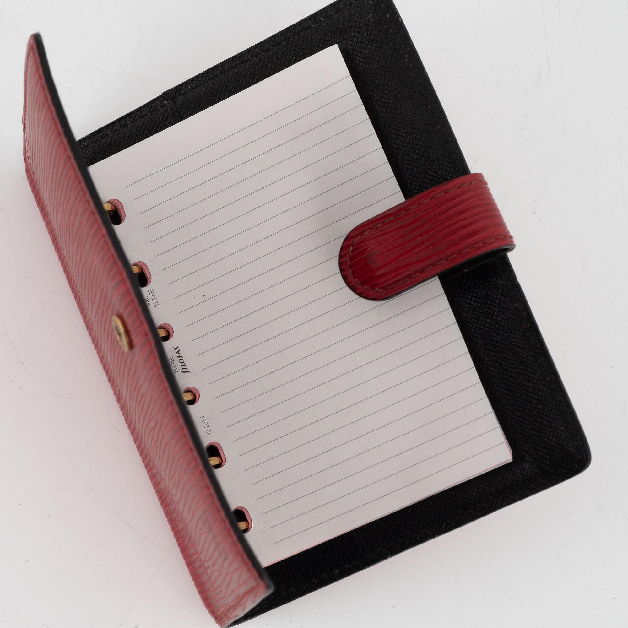 Louis Vuitton, agenda, 1997.