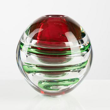 Lars Hellsten, vaser, 2 st, Orrefors.