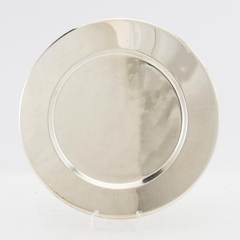 Dinner plates 8 pcs, second half of the 20th century.