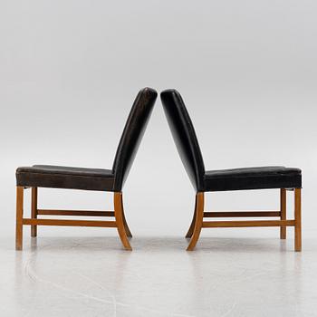 Chairs, a pair, mid-20th century.