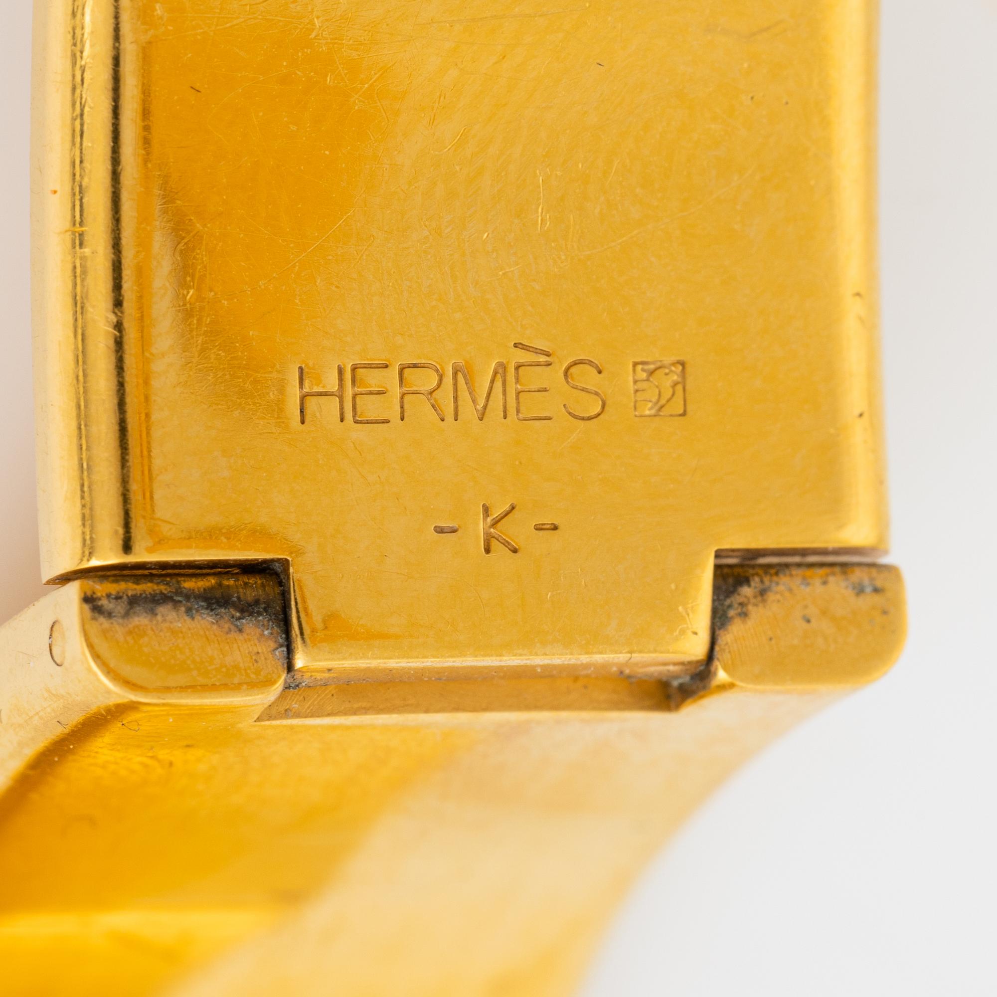 Hermès, "Clic Clac H", bangle, with box.