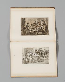 BOK, "Teckningar av Johan Tobias Sergel", Malmö, 1945, numrerad 98/200.