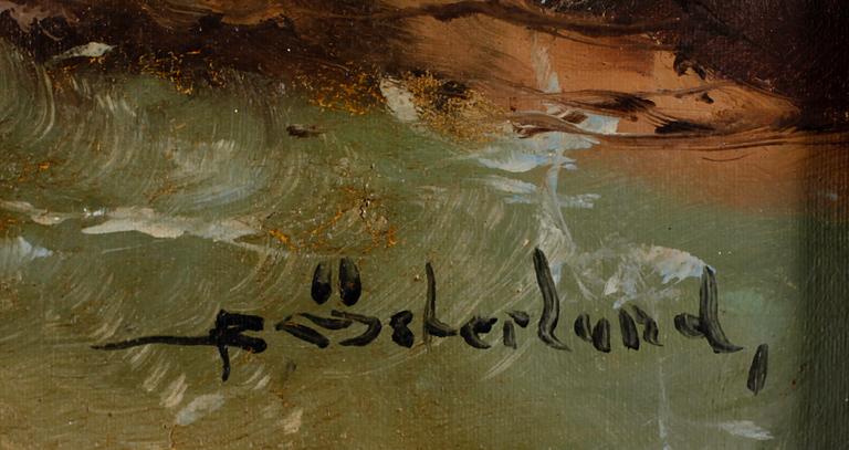BERT ÖSTERLUND, olja på duk, signerad.
