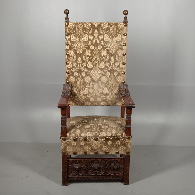 NOJATUOLI, barokkityyli, Espanja 1800-luku.