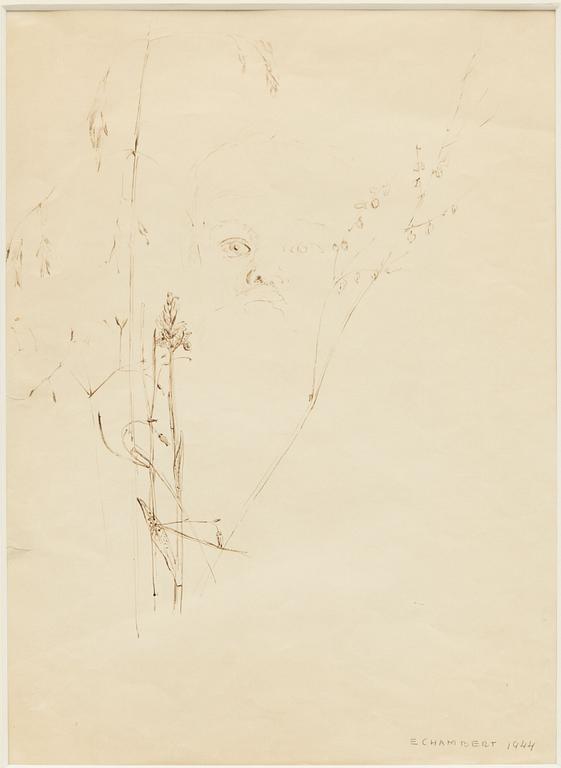 Erik Chambert, "Gräs II", Plant Study, 2 pcs.