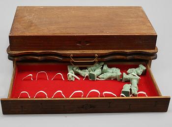 SCHACKSPEL, orientaliskt, 1900-tal.