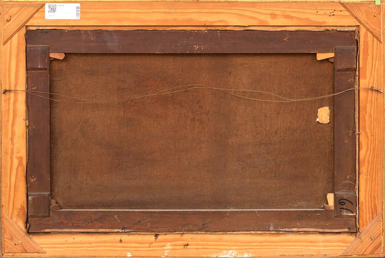 Johan Peter Ölsted (1824-1887), "View from Kronborg Castle", 1878.