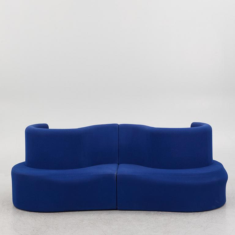 Verner Panton, a "Cloverleaf" sofa, Verpan, Denmark.