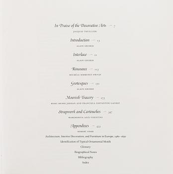 Six books about art.