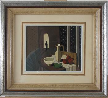 CEDERBERG, ERIC, olja på papp-pannå, sign.