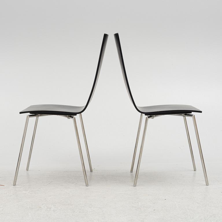 Mattias Ljunggren, six "Cobra" chairs, Källemo, Sweden.