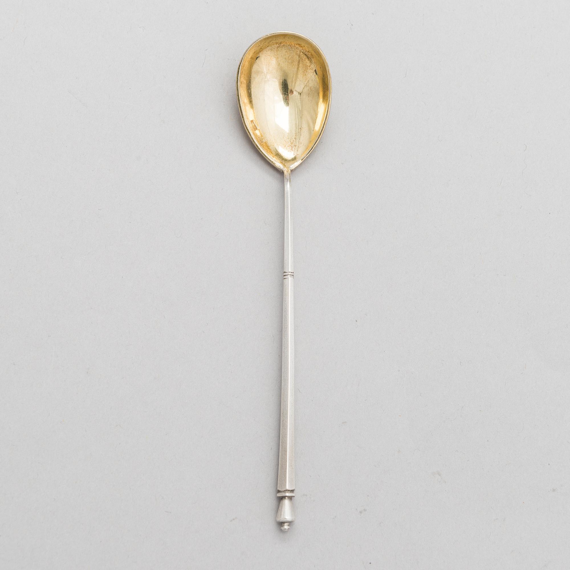 Teesetti, 4 osaa, hopeaa, Venäjä 1873-1917.