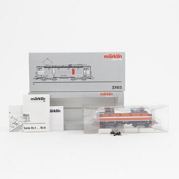 Märklin, an electrical engine, Rm 1257, model no 37413, in box.