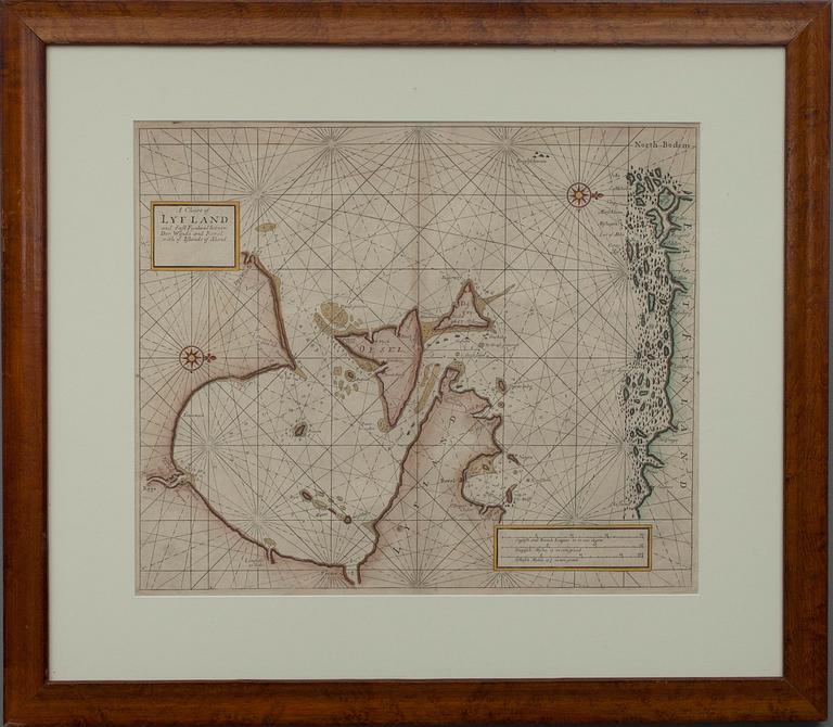 A NAUTICAL CHART.