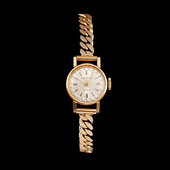 ARMBANDSUR, 18 k guld, Requena, 1900-talets mitt.