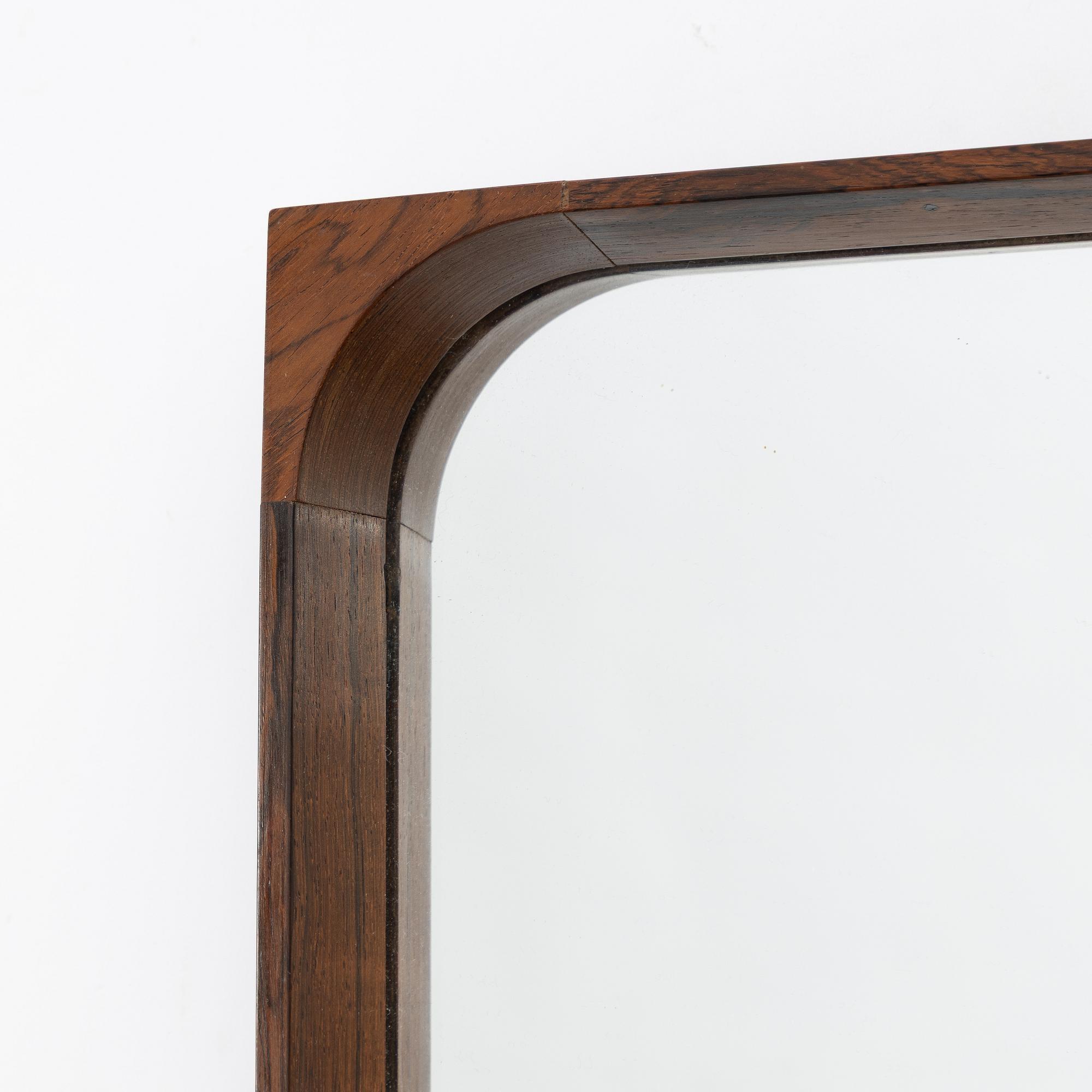 Nils Klausen, a mirror and chest of drawers, Centralmöbler Bolighus, Odense, Denmark, 1960s.
