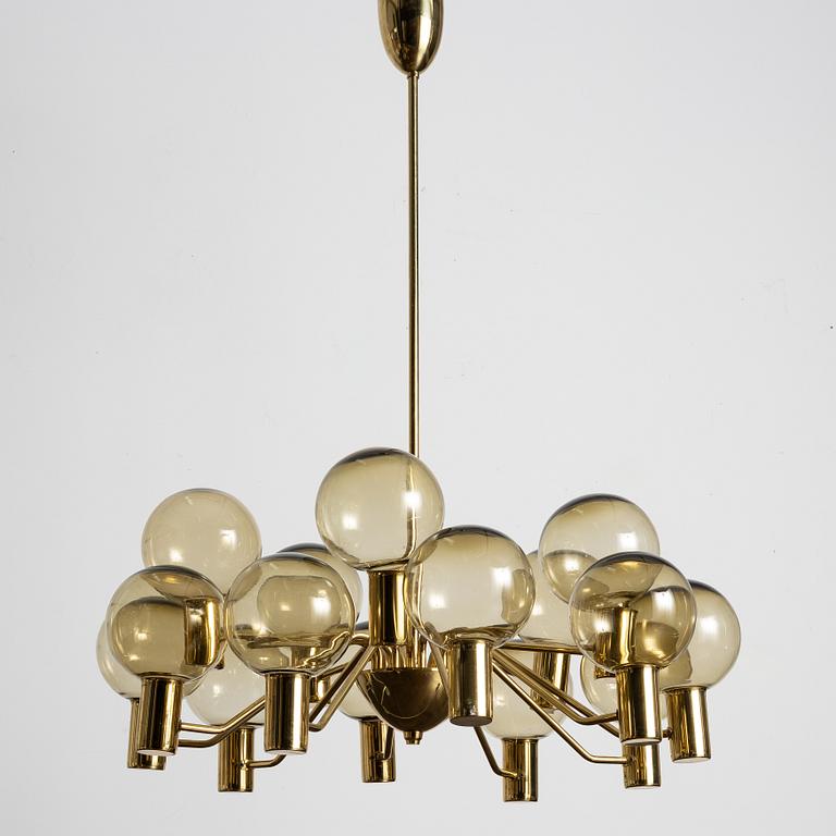 Hans-Agne Jakobsson, a 'Patricia' ceiling lamp, T 372/15, Markaryd, late 20th Century.