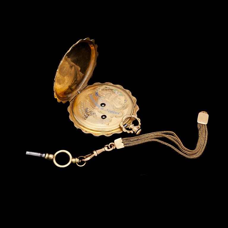 A gentleman's pocket watch, Vacheron à Génève. Late 19th century.