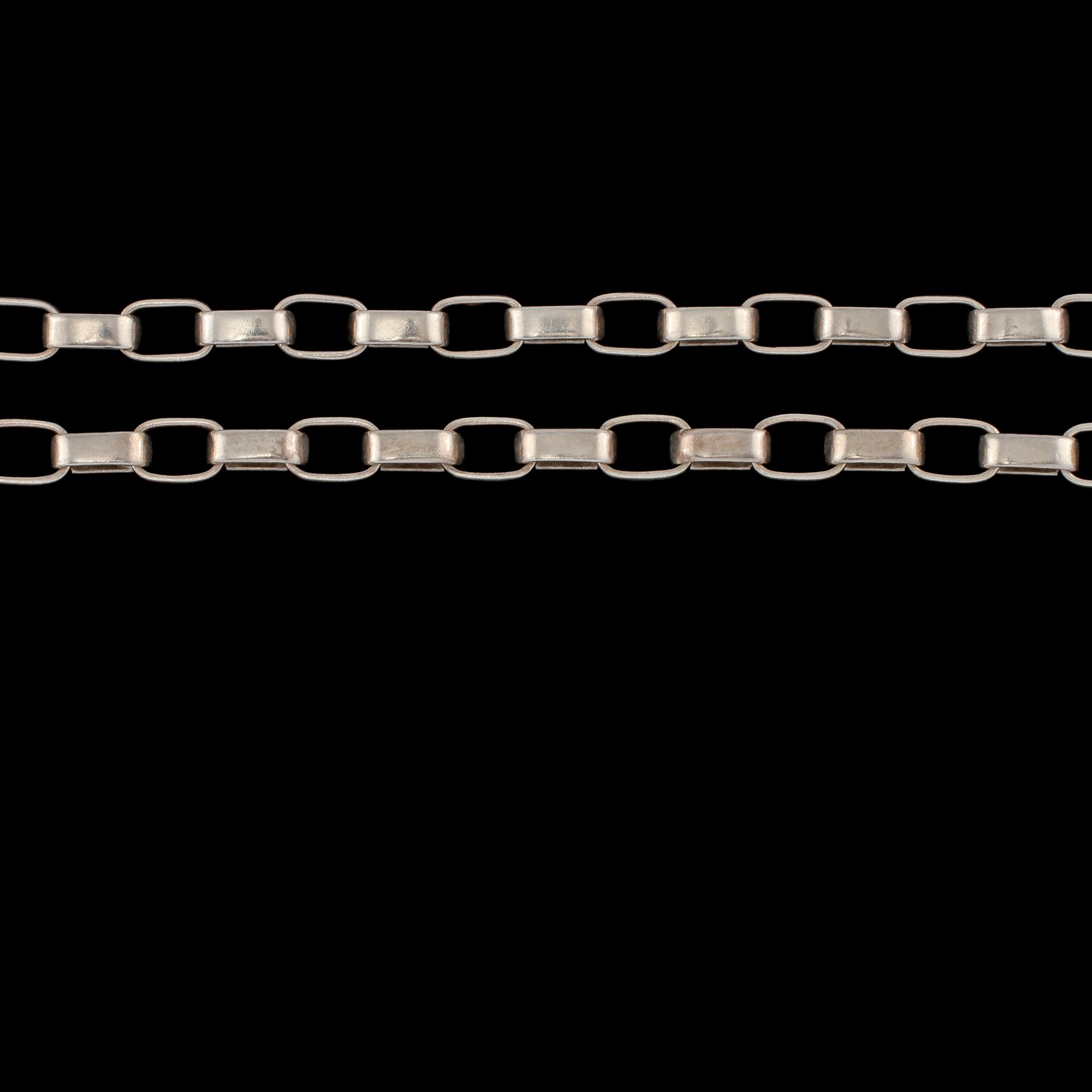 HALSKEDJA, sterlingsilver, Sven Högberg, Göteborg, 1978. Vikt 137,2 g.