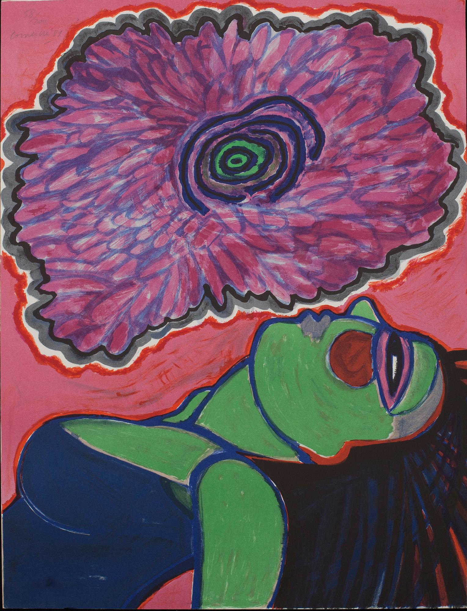 BEVERLOO CORNEILLE, färgserigrafi, signerad och numrerad 58/200, daterad '81.