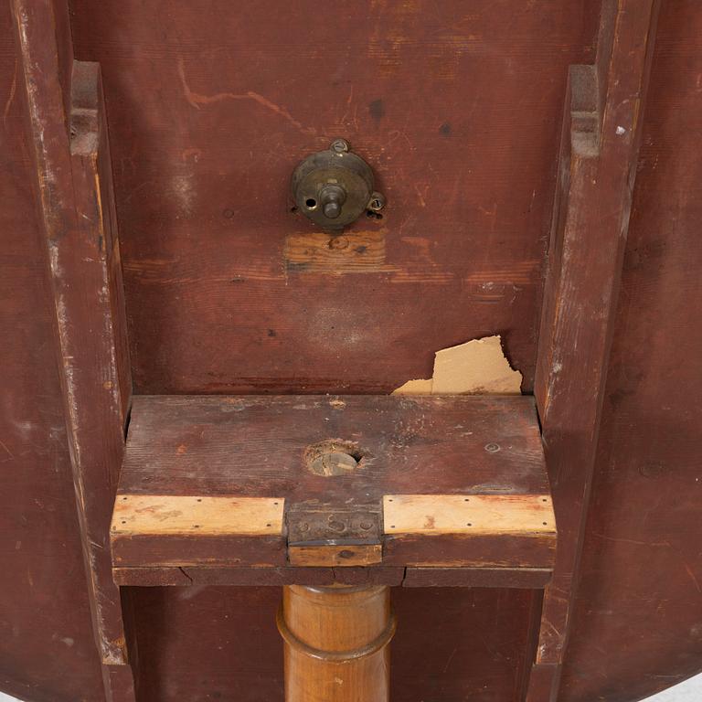 Fällbord, Mälardalen, 1800-talets första hälft.