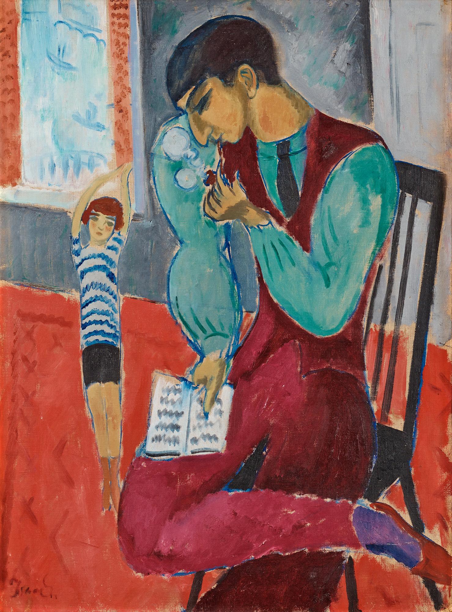 Isaac Grünewald, "Far och son" (Isaac and Ivan).