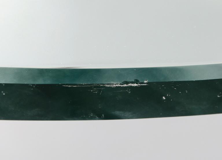 SOFFBORD, glas, Danmark, 1900-talets andra hälft.