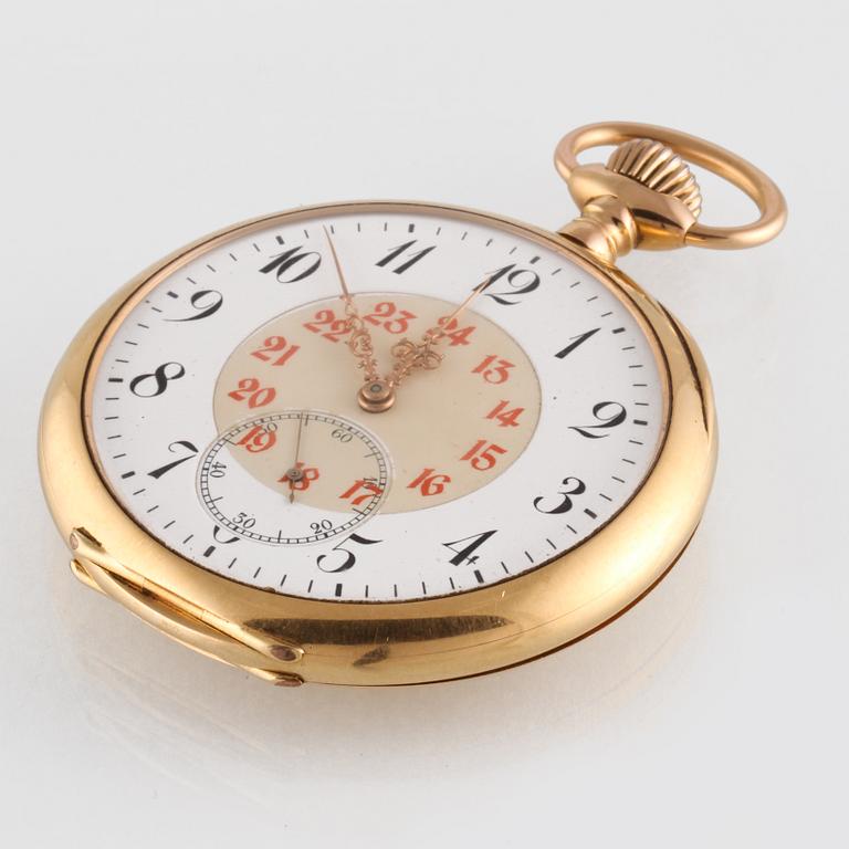 FICKUR, 18K guld, International Watch Company, Schaffhausen, ca 1910.