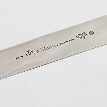 A Swedish Sterling Silver Letter Opener, mark of Wiwen Nilsson, Lund 1951.