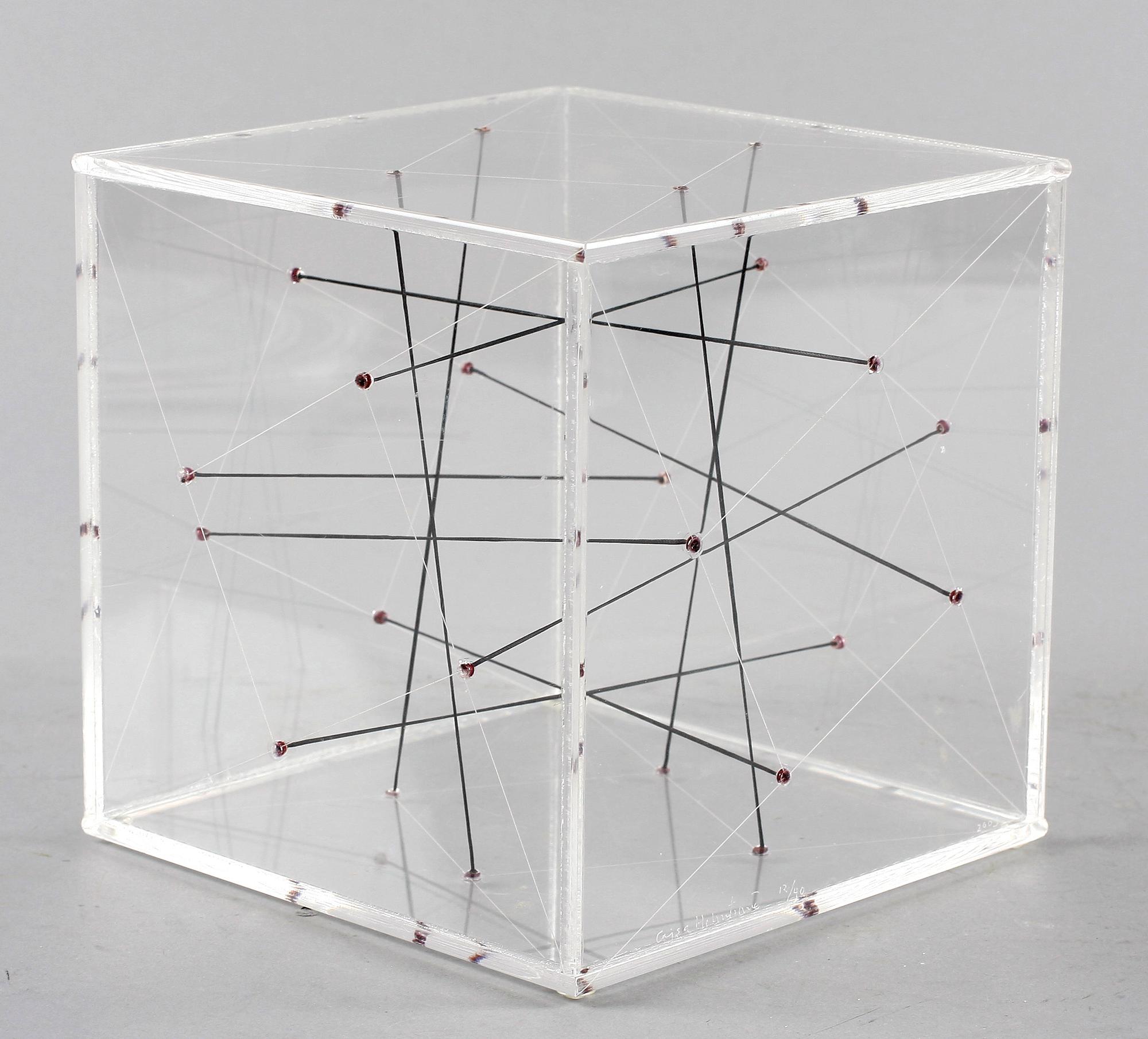 CAJSA HOLMSTRAND. Objekt, sign och dat 2003 samt numrerad 12/40.