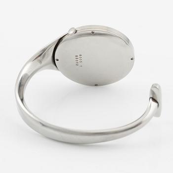Georg Jensen, "L.U.Chopard & Cie", design Vivianna Torun Bülow-Hübe , armbandsur, 33 mm.