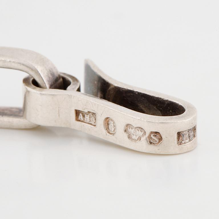 Anders Högberg, silver bracelet, Göteborg, 1967.