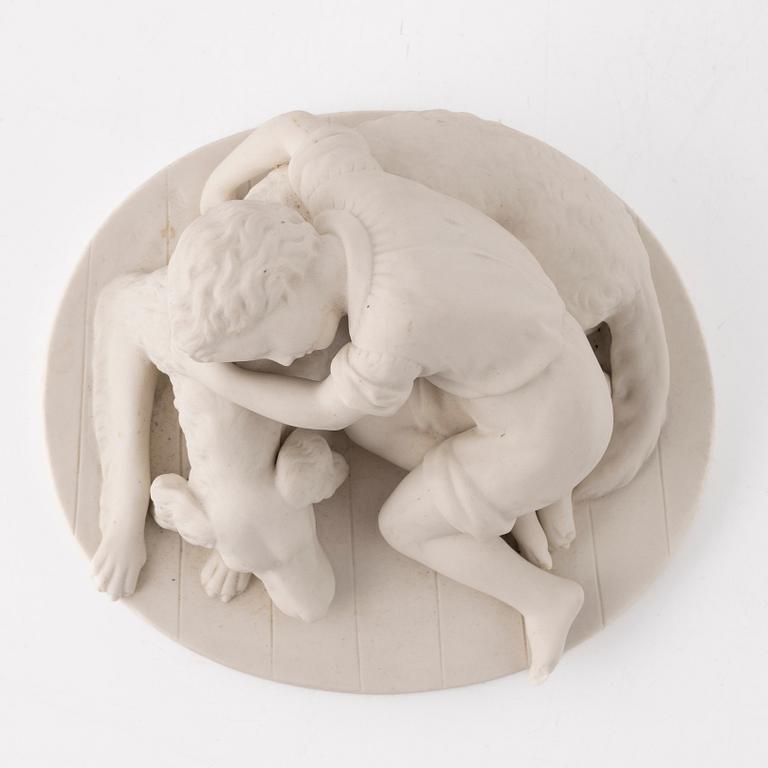 A group of three figurines, Gustafsberg, early 20th Century.