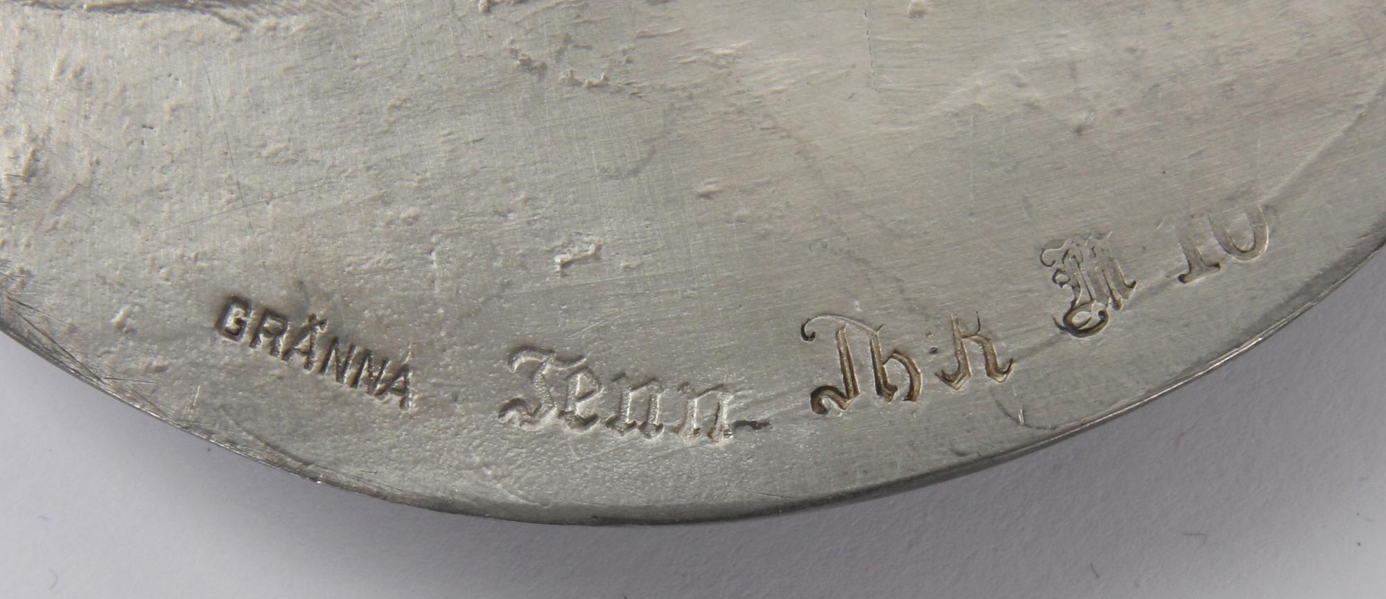 REGENTLÄNGD(Gustav Vasa - Carl XVI Gustaf), 23 st. Tenn, Gränna.