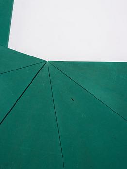 Alek O, streched cotton fabric from a reused parasol, 2011.