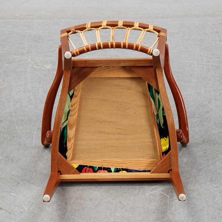 A mahogany model 1165 armchair by Josef Frank for Frima Svenskt Tenn.