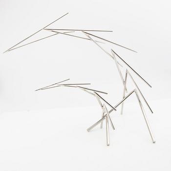 Oscar Reutersvärd, skulpturer 2 st Utan titel.