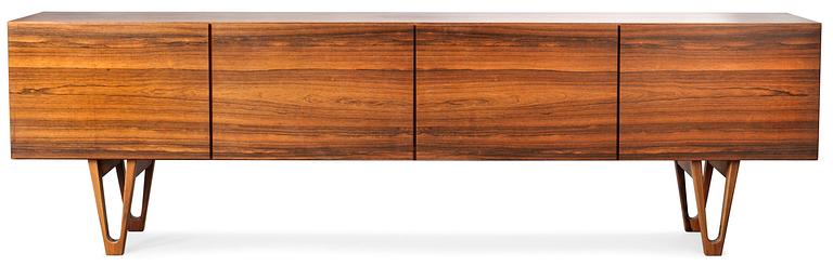 An Ib Kofod Larsen palisander sideboard, Denmark 1960's.