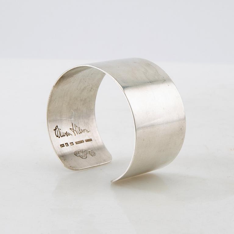 Wiwen Nilsson, bracelet sterling silver Lund 1968.